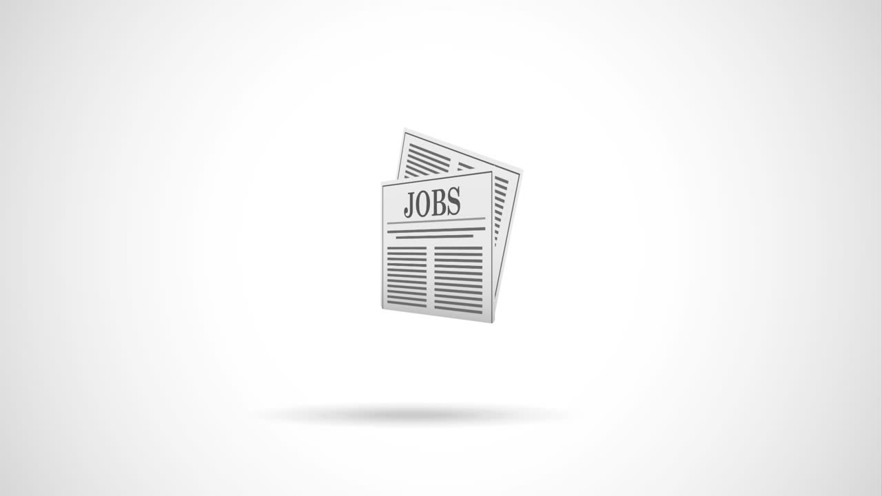 papel en blanco y icono de periódico