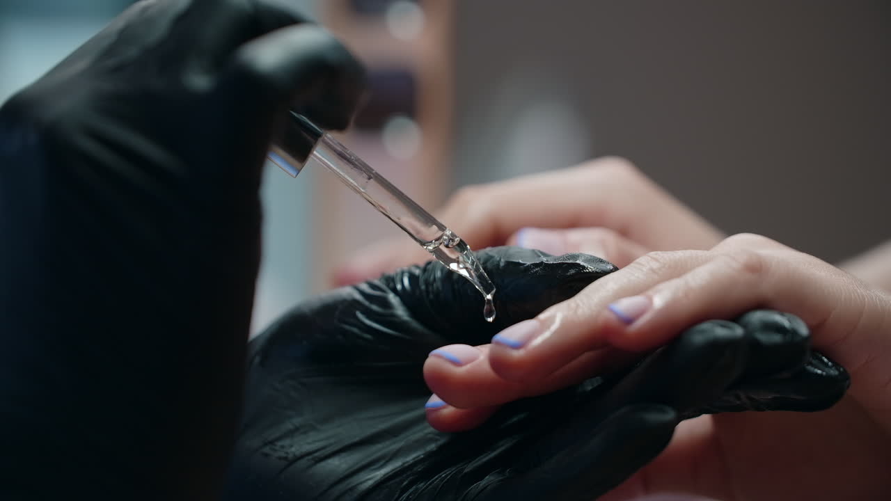 procedimiento de manicura