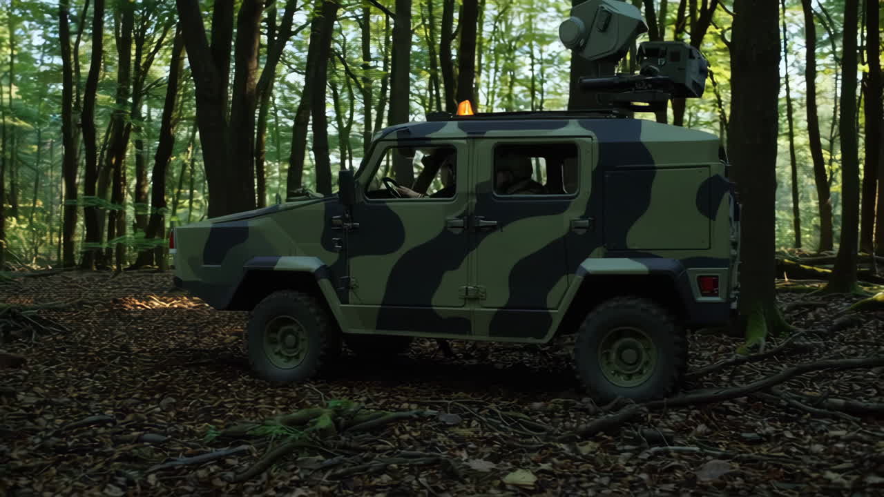Military Surveillance in the Forest