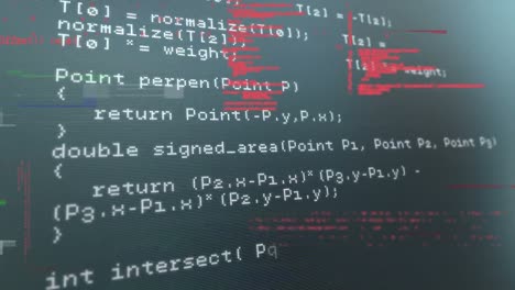 cyfrowa animacja wielu ekranów z przetwarzaniem danych na niebieskim tle
