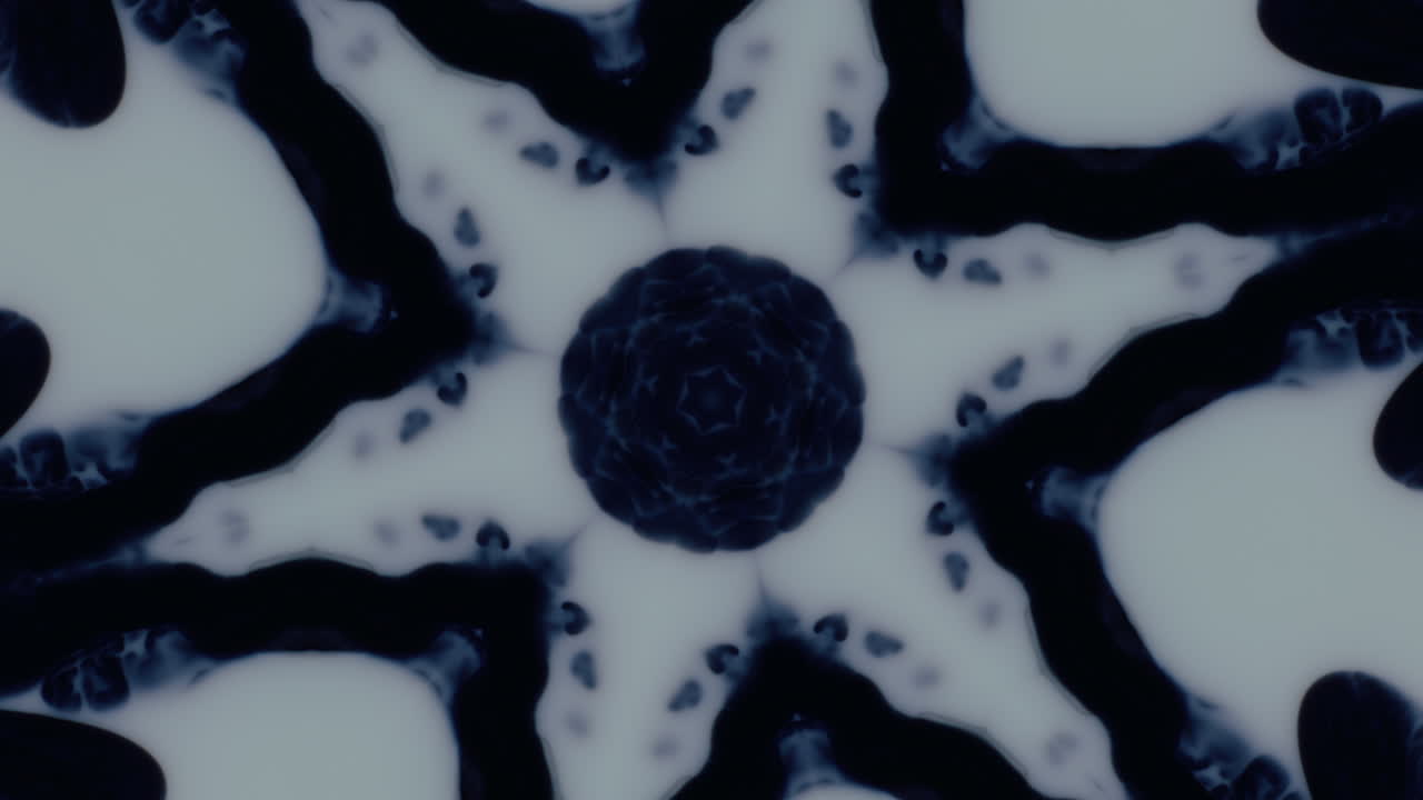 patrón de kaleidoscopio abstracto