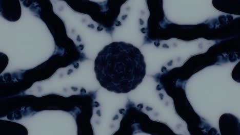 patrón de kaleidoscopio abstracto