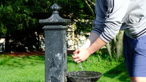 Teenager-Who-Washes-Hands