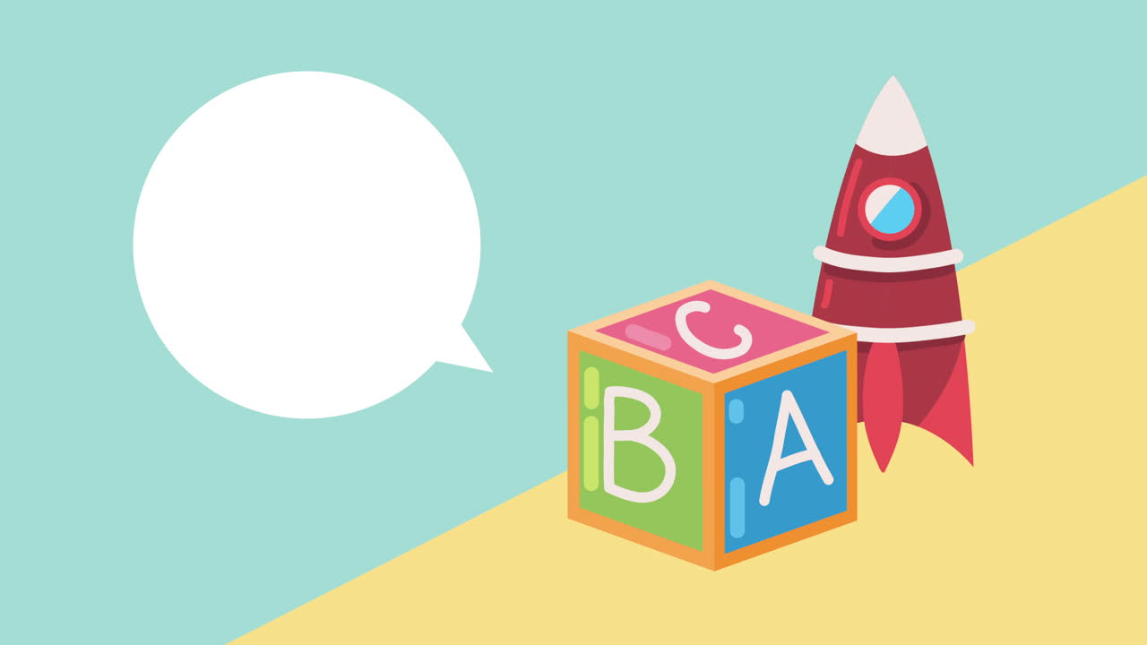 juguetes para niños pareja animación de entretenimiento