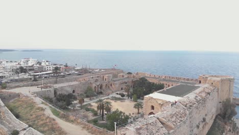 kyrenia castle - aerial view