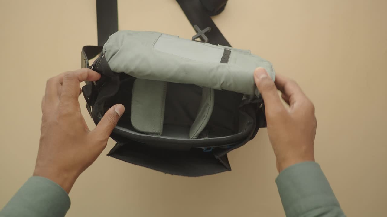 Opening Camera Bag