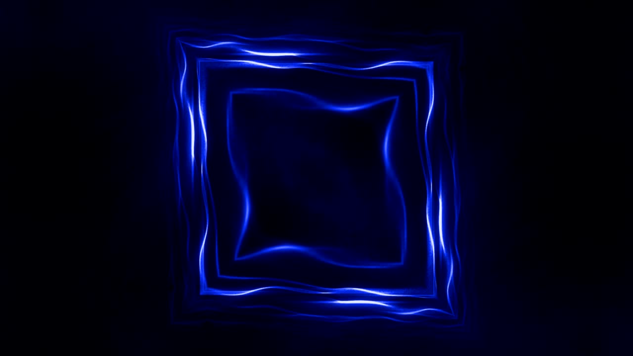 tecnología cuadrada abstracta animación, fondo, renderización, bucle