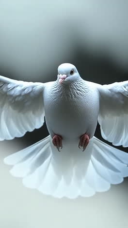 a white dove soars gracefully in the air. a white dove glides gracefully with wings spread wide