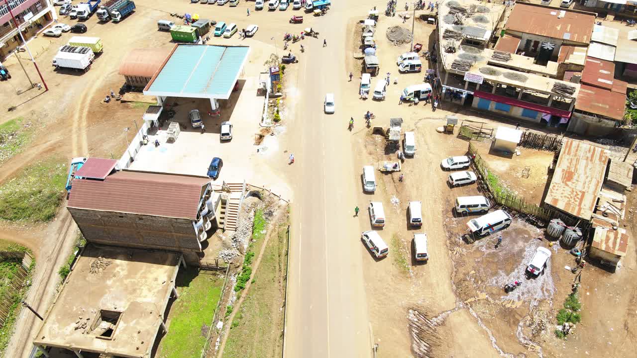 농촌 아프리카 정착지, 녹색 농업 농장, 케냐 주택, 가난한 정착 아프리카, 케냐의 농촌 주택