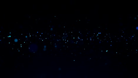 las partículas de polvo abstractas de fondo. las partículas de bokeh de fondo. bucle