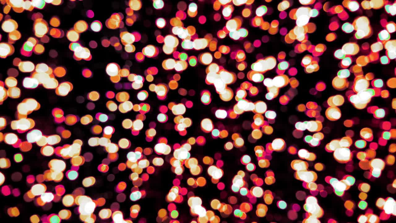 Christmas Lights Moving Loop Background 8