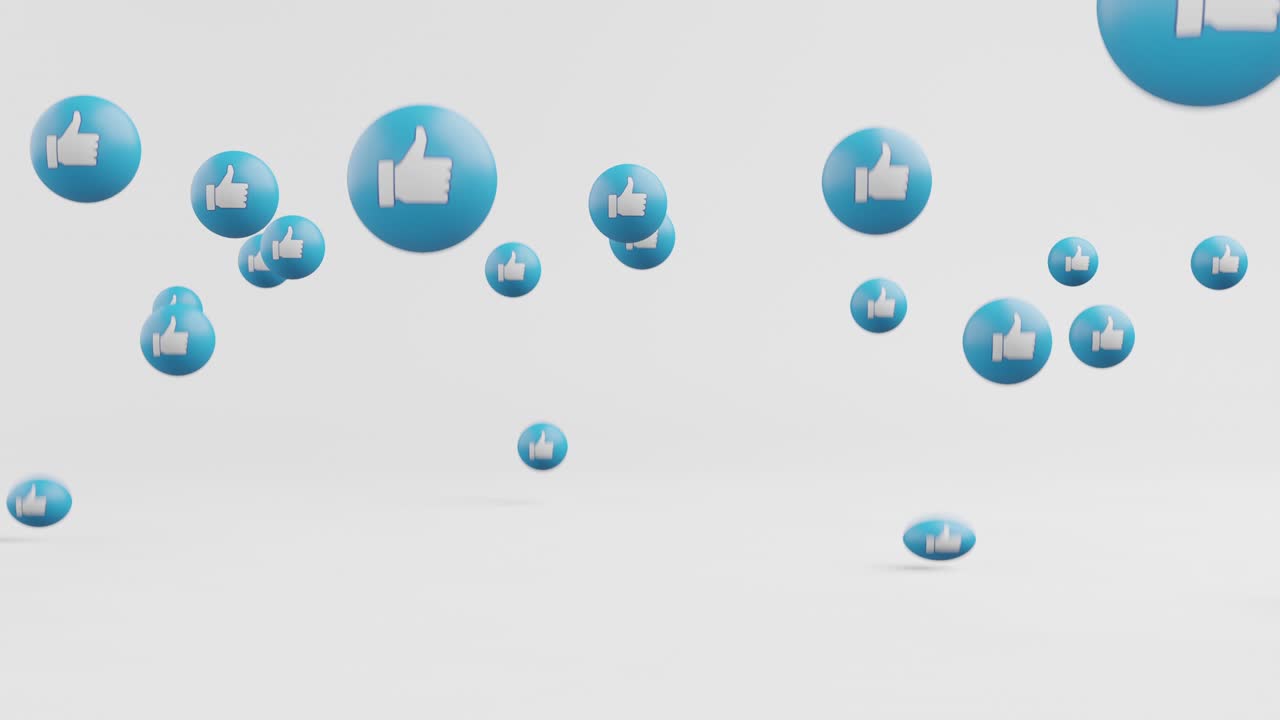Falling many like hand balls and bouncing