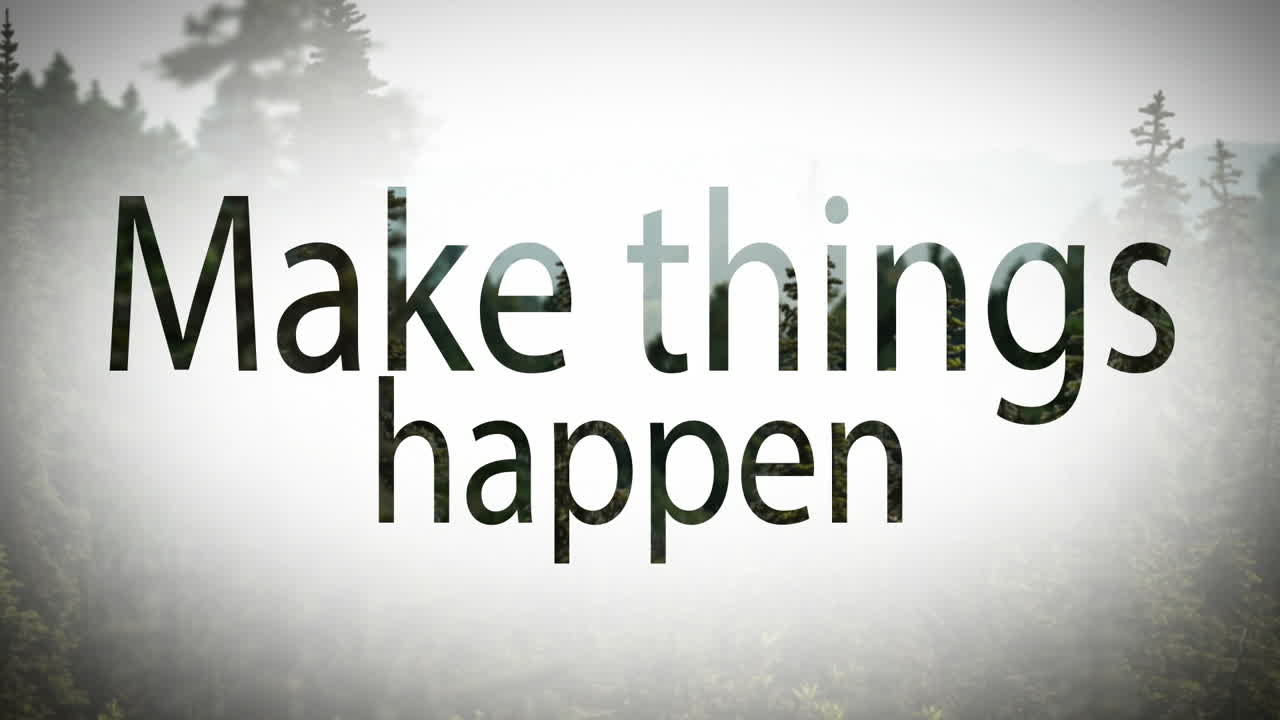 digital composite video von "make things happen"