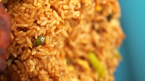 fried rice close-up