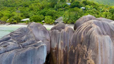 seychelles la digue rocks aerial drone14.mp4