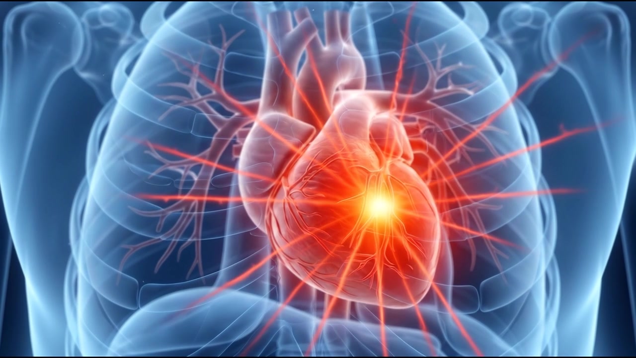 Animated Medical Visualization of a Beating Human Heart