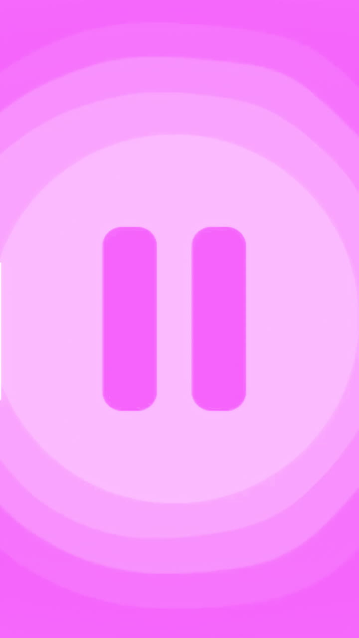 Pink Pause and Audio Visualizer Icons