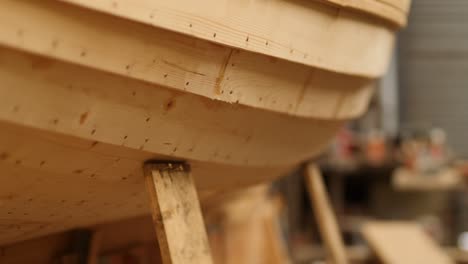 lapstrake boat hull construction, wooden boat build