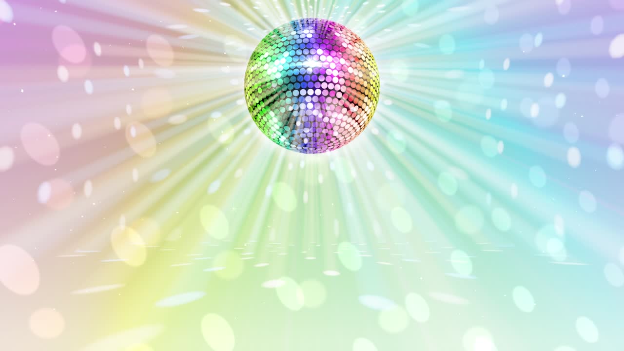 Mirror Ball Disco Lights Club Dance Party Glitter Sfondi