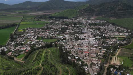 casas de la comuna de pomaire, chile