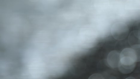 blurred bokeh large circles background of sea waves