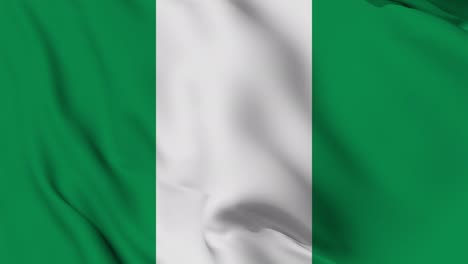 nigeria flag seamless waving animation