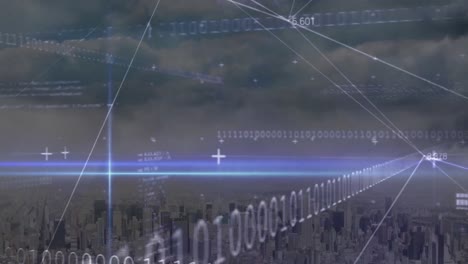 Animation-of-data-processing-over-cityscape