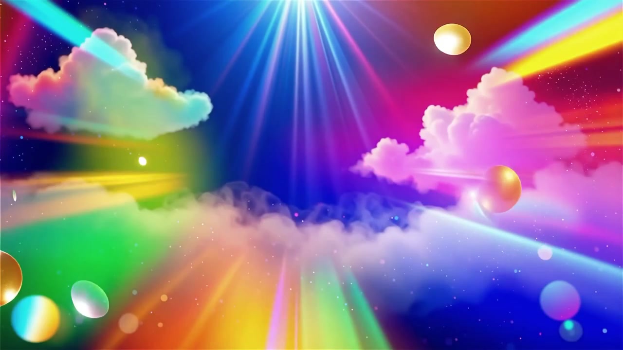 Sfondo di Adorazione Cristiana con Luce Celeste