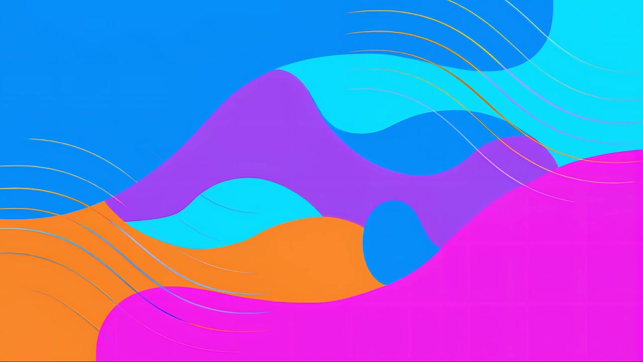 Abstract Colorful Motion Background 4K
