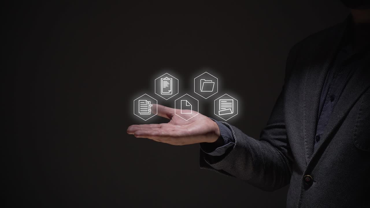 concepto de gestión de archivos