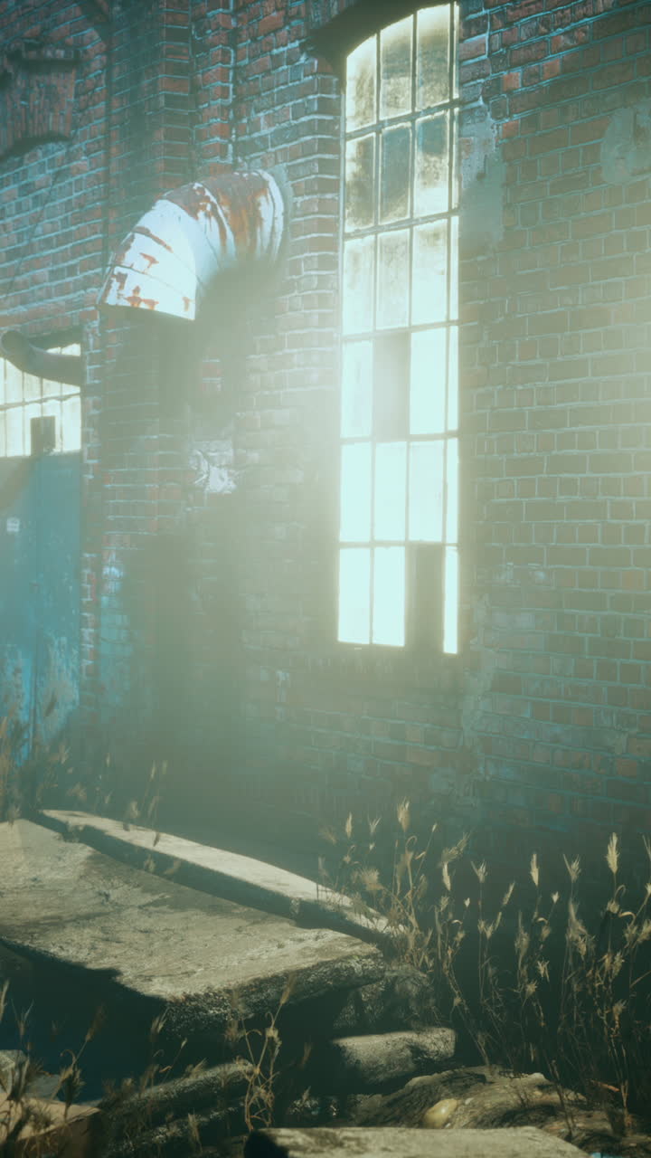 밤에 버려진 공장