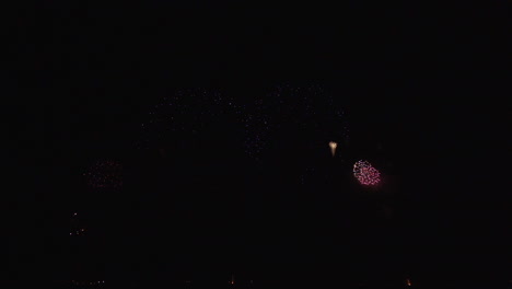 fireworks end in a massive explosion after an evening air show