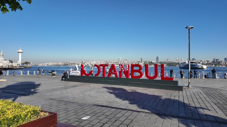 Istanbul Cityscape from the waterfront