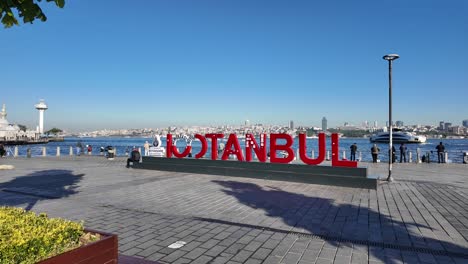 istanbul cityscape from the waterfront