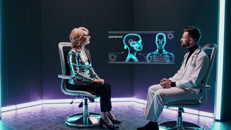 medical consultation with advanced technology