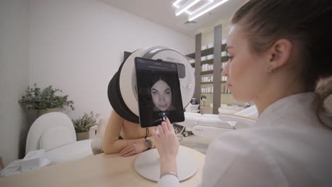 smart ai digital skin analysis facial imaging system for beauty salon