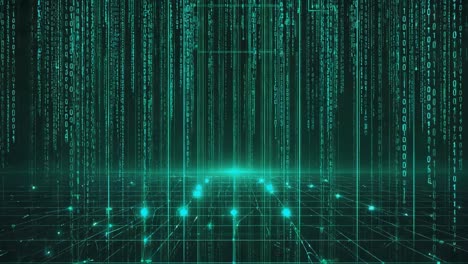 digitaler matrix-hintergrund