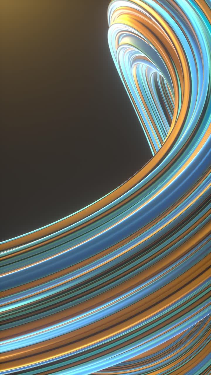 Abstract background of striped moving lines wallpaper. 3d render