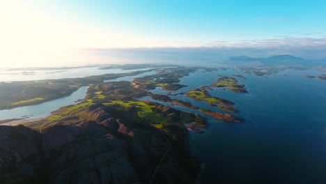 bronnoysund, la hermosa naturaleza de noruega