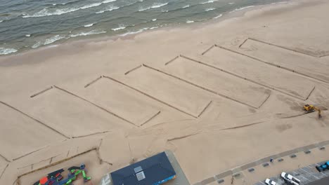 Sand-fences-at-pere-marquette