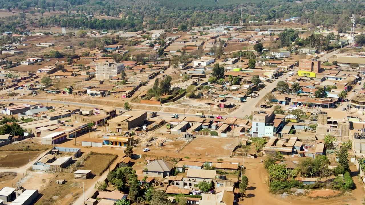 케냐 나이로비의 조감도