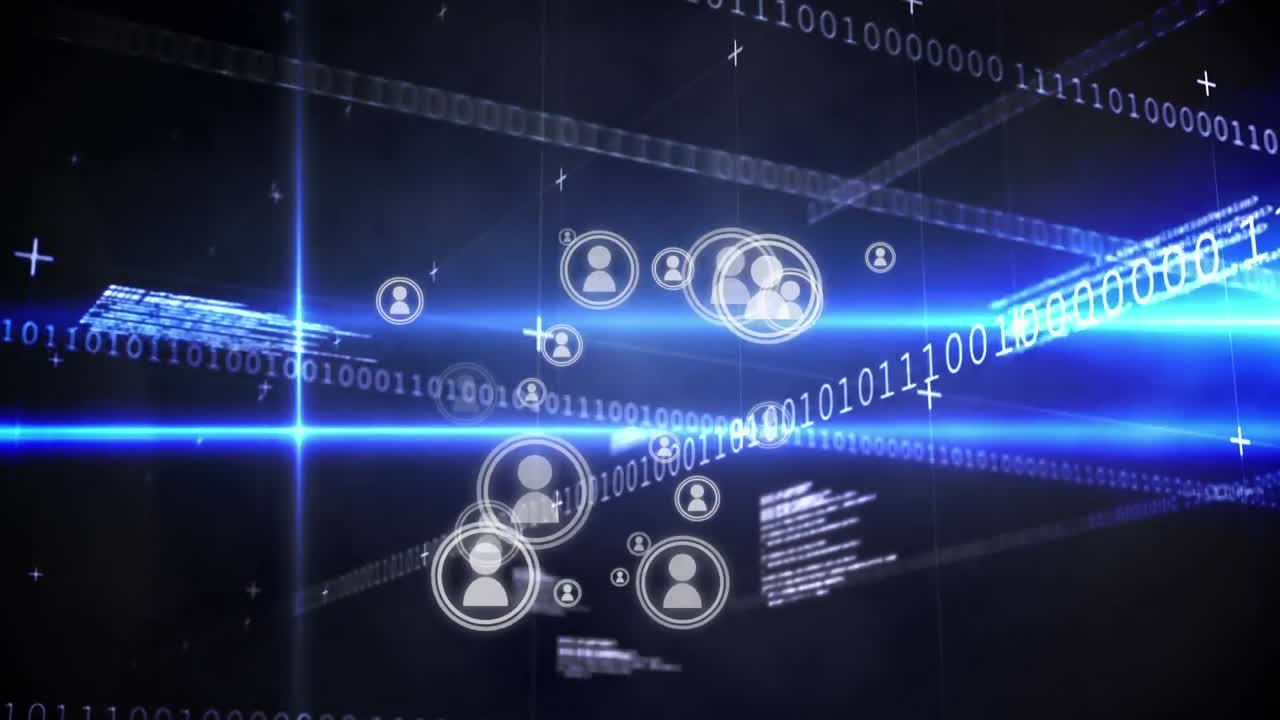 Social media connection and binary codes