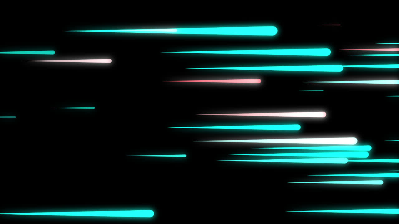 Fluorescent Light Directional Line Data Flow