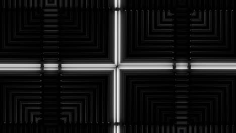 patrón geométrico abstracto en blanco y negro