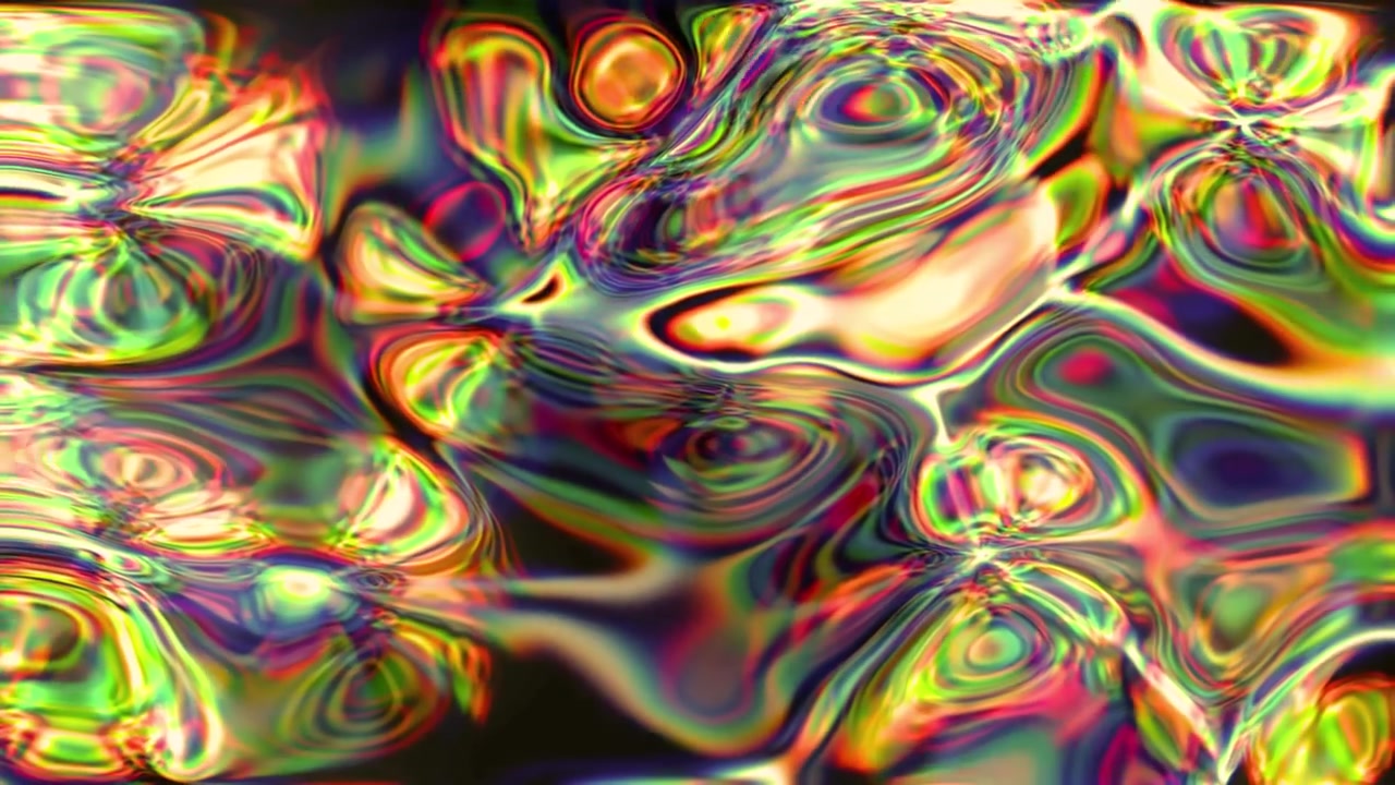 Sfondo Astratto Vibrante con Colore Liquido Vorticoso