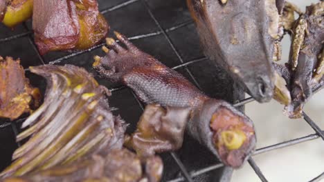 smoking bushmeat nigeria 02