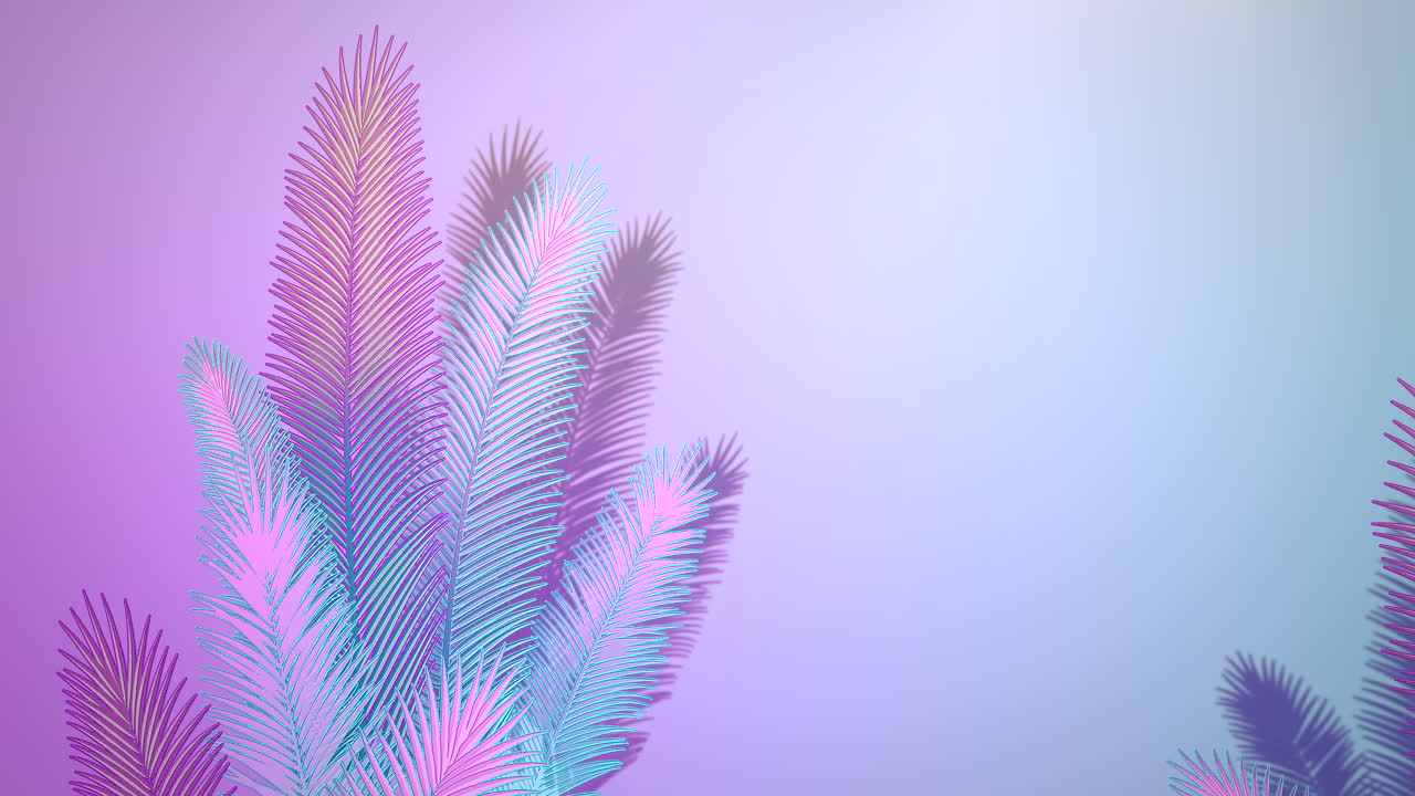 primer plano de hojas tropicales de árboles con fondo de verano 6