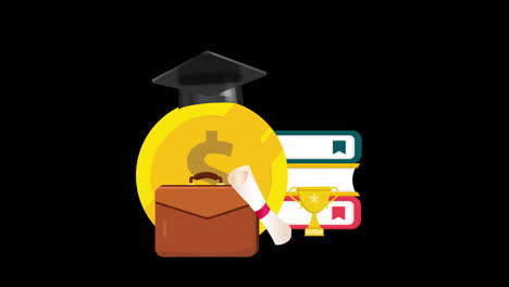 graduation-cap-icon-animation-education-concept-transparent-background-with-alpha-channel