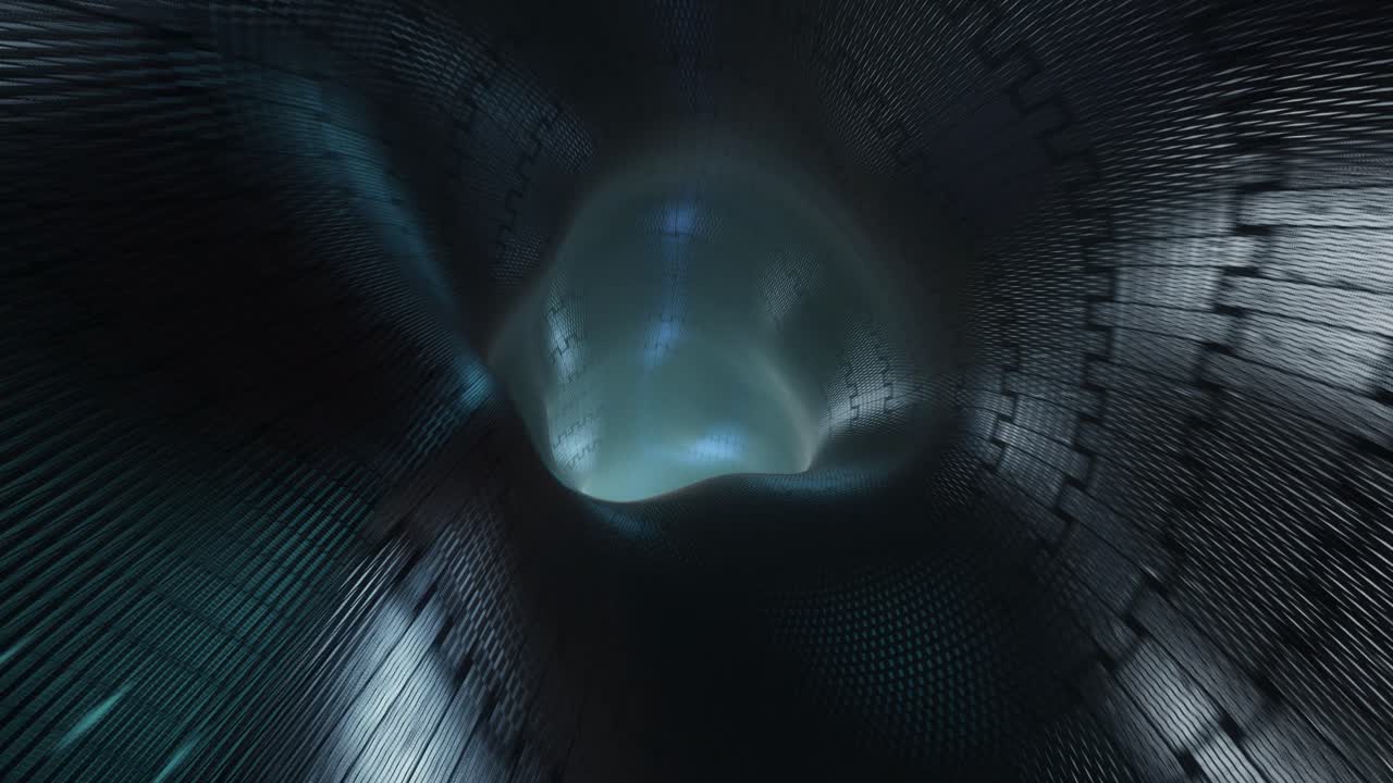 Seamless Abstract Vortex Tunnel Loop