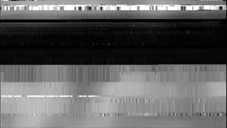 vhs glitches animación digital analógica abstracta. vieja televisión. error de glitch daño de video. ruido de señal. error de sistema. diseño único. mala señal. flickers de ruido de televisión digital. rayas y cuadrados blancos y negros